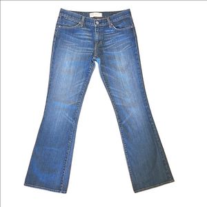 Paper Denim & Cloth Jeans  Bridgette Low Rise Bootcut Wide Leg Medium Wash Baggy